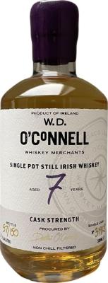 W.D. O'Connell 7yo Cask Share 2 Bourbon 61.4% 500ml