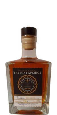 The Nine Springs Sonderabfullung zum Tag des Deutschen Whiskys Whiskywelt Burg Scharfenstein 46% 500ml