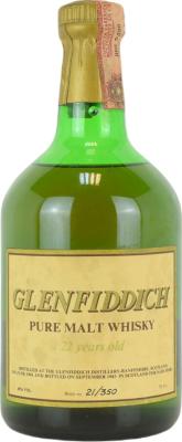Glenfiddich 1961 Pure Malt Whisky Nadi Fiori 45% 750ml