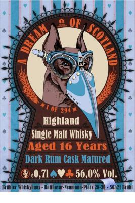 Secret Highland 16yo BW Dark Rum Cask Matured 56% 700ml