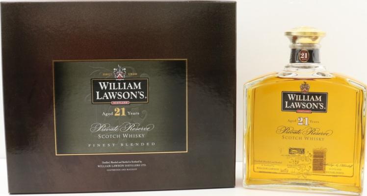 William Lawson's 21yo Private Reserve 43% 700ml