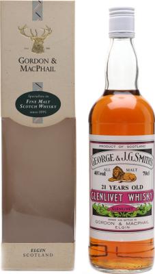 Glenlivet 21yo GM George & J.G. Smith's 40% 700ml