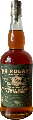 Mb Roland Kentucky Straight Rye Whisky New #4 Char Batch 3 55.1% 750ml