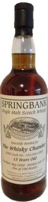 Springbank 2000 Private Bottling Port Hogshead #134 The Whisky Chamber 50.9% 700ml