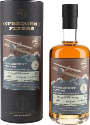 Ben Nevis 2011 AWWC Infrequent Flyers Virgin Oak Barrel Finish #2349 59.5% 700ml