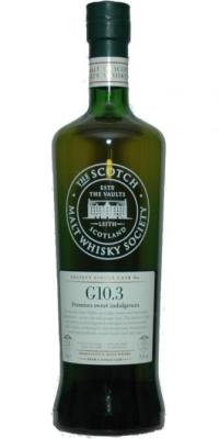 Strathclyde 1988 SMWS G10.3 Promises sweet indulgences Refill Ex-Bourbon Barrel 59.6% 700ml