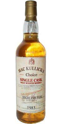 Highland Park 1983 McC Mac Kullick's Choice Single Cask #1532 43% 700ml