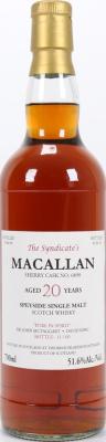 Macallan 1990 MM The Syndicate's Sherry Cask #6898 51.6% 700ml