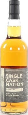 Ben Nevis 2013 JWC Single Cask Nation 1st Fill Amontillado Butt #1278 67.6% 750ml