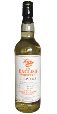 The English Whisky 2007 Chapter 3 Spirit 1st Fill American Bourbon Cask 510 46% 700ml