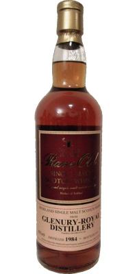 Glenury Royal 1984 GM Rare Old Refill Sherry Butt 43% 700ml