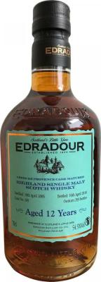 Edradour 2006 Cotes de Provence Cask Matured #329 59.6% 700ml