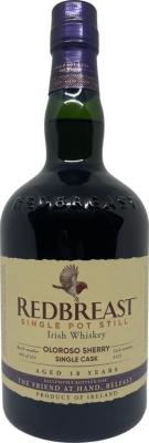 Redbreast 2003 Single Cask Oloroso Sherry Friend at Hand Belfast 55.2% 700ml