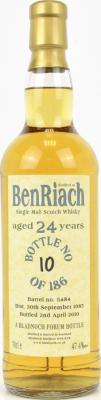 BenRiach 1985 BF 24yo Barrel #5484 47.4% 700ml