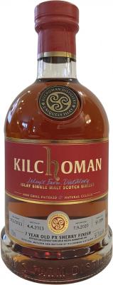 Kilchoman 2013 Single Cask Release 201/2013 56.7% 700ml