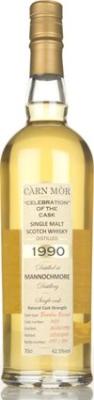 Mannochmore 1990 MMcK Carn Mor Celebration of the Cask Bourbon Barrel #7431 42.5% 700ml