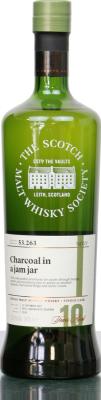 Caol Ila 2007 SMWS 53.263 Charcoal in a jam jar Refill Ex-Bourbon Hogshead 58.8% 700ml