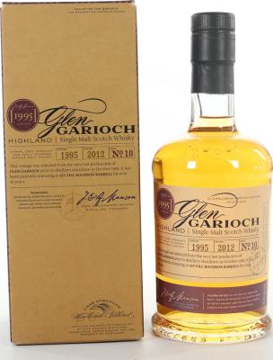 Glen Garioch 1995 Vintage Batch 10 1st Fill Bourbon Barrels 55.3% 700ml