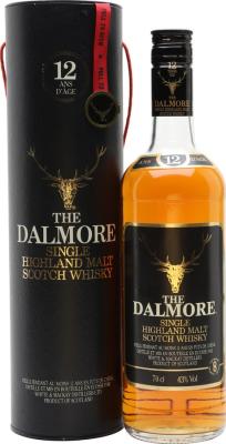 Dalmore 12yo 43% 700ml