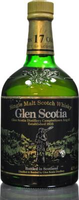 Glen Scotia 17yo Dumpy Green Bottle 43% 750ml
