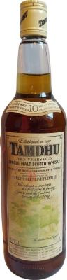 Tamdhu 10yo Imported by GB inno-bm,111Rue new Brussels 43% 750ml