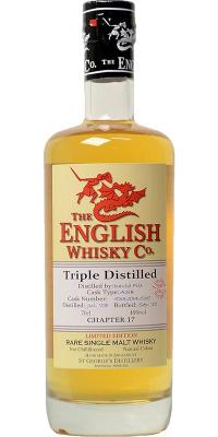 The English Whisky 2008 Chapter 17 Triple Distilled ASB 533, 534, 535 56.7% 700ml