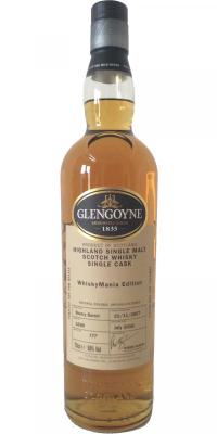 Glengoyne 2007 WhiskyMania Edition Sherry Barrel #1658 58% 700ml