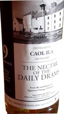 Caol Ila 2013 DD The Nectar of the Daily Drams 46% 700ml