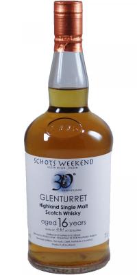 Glenturret 16yo UD 30th Anniversary Scottish Weekend 44% 700ml