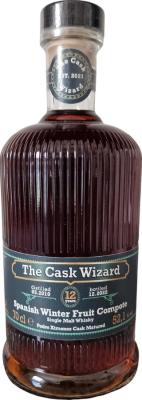 The Cask Wizard 2010 TCaWi Spanish Winter Fruit Compote PX Sherry Cask Matured 52.1% 700ml