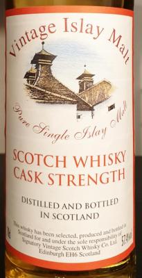 Vintage Islay Malt SV 57.4% 700ml