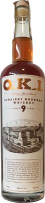 O.K.I. 9yo Antique Barrel Finish American Oak Barrels 50% 750ml