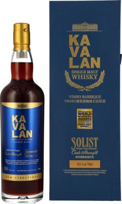 Kavalan Solist wine Barrique wine Barrique LMDW 58.6% 700ml