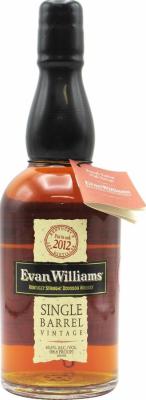 Evan Williams 2012 Single Barrel Vintage Oak Casks #14 43.3% 700ml