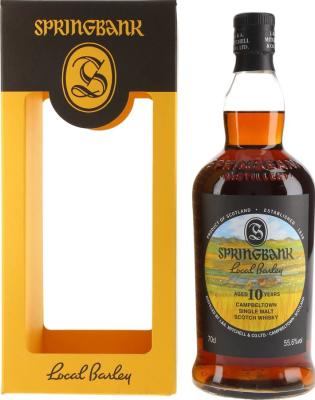 Springbank 2010 Local Barley 10yo Oloroso Sherry Casks 55.6% 700ml