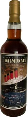 Dalmunach 2015 JW Great Ocean Liners Bourbon & Port Cask Bottled for Whisky Fair Limburg 2022 6yo 54.3% 700ml