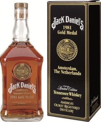 Jack Daniel's 1981 Gold Medal Series 45% 750ml