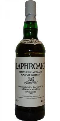Laphroaig 10yo 43% 750ml