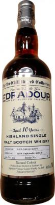 Edradour 2009 SV The Un-Chillfiltered Collection Sherry Cask #58 46% 700ml