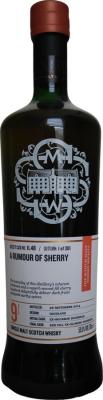 Tomatin 2014 SMWS 11.48 A rumour of sherry 2nd Fill Ex-Oloroso Hogshead Finish 59.5% 700ml