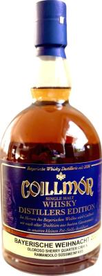 Coillmor 2016 Bayrische Weihnacht 2023 Oloroso Quarter Cask + Ramandolo Barrique 46% 700ml