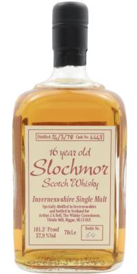 Slochmor 1978 WC #6443 Arthur J a Bell 57.9% 700ml