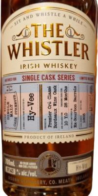 The Whistler 10yo BoD Single Cask Series Premier Cru Classe Bordeaux Wine Finish Hy-Vee 57.43% 700ml