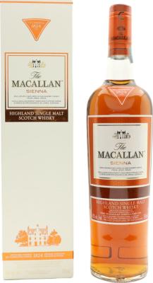 Macallan Sienna Sherry Oak Casks from Jerez 43% 750ml