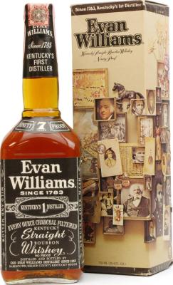 Evan Williams 7yo 90 proof 45% 750ml