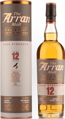 Arran 12yo Cask Strength 52.9% 700ml