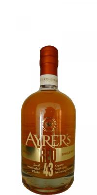 Ayrer's 2011 Ayrer's Red 43 New American White Oak Cask A20 43% 500ml