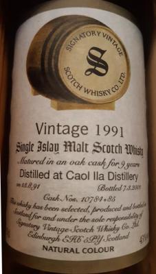 Caol Ila 1991 SV 43% 700ml