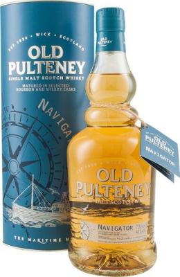 Old Pulteney Navigator Bourbon & Sherry Casks 46% 700ml