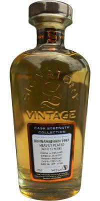 Bunnahabhain 1997 SV Cask Strength Collection Heavily Peated 5781 + 5782 54.5% 700ml